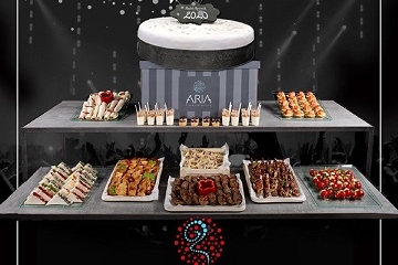 Η ARIA Fine Catering παρουσιάζει την πιο ART Celebrity Βασιλόπιτα της πόλης για τον εορτασμό της εταιρικής κοπής πίτας.
